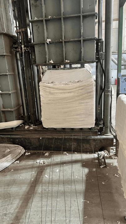 Export Bale Pressing Process
